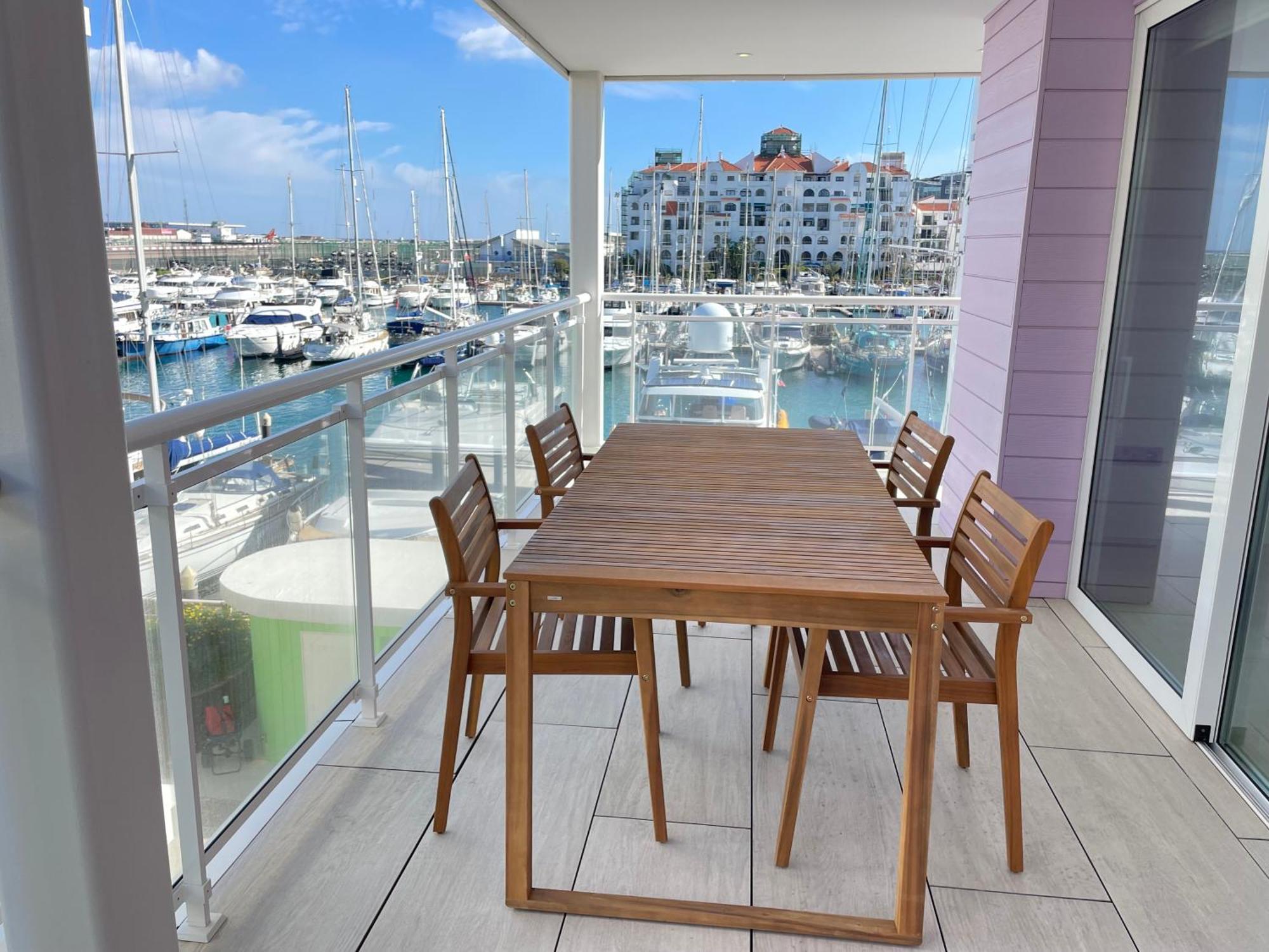 Deluxe Marina View Seafront Gibraltar Stay Eksteriør billede